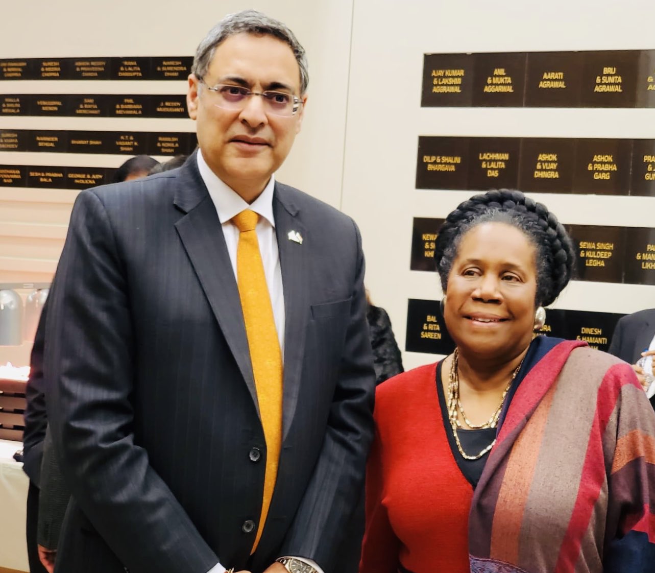  Consul General met with several elected officials at a reception organized by AAHOA SIMA & IAPAC on February 19, 2020